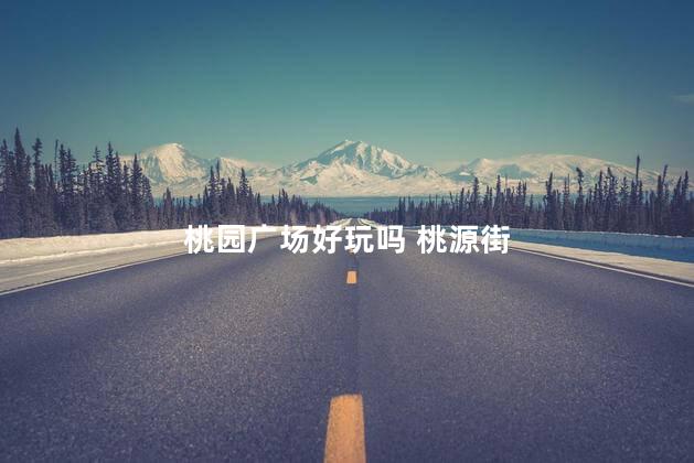 桃园广场好玩吗 桃源街